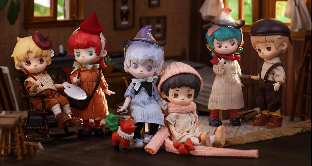 Penny's Box Little Painter and Little Witch BJD