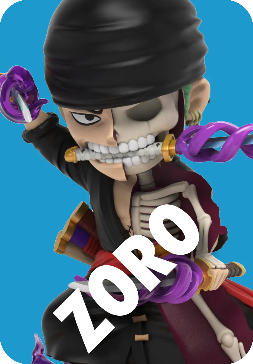 Freeny's Hidden Dissectibles One Piece Wano Arc Edition Mighty Jaxx Blind Box