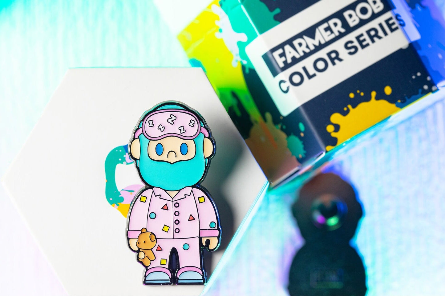 Farmer Bob Color - Badge/Pin Blind Box Series