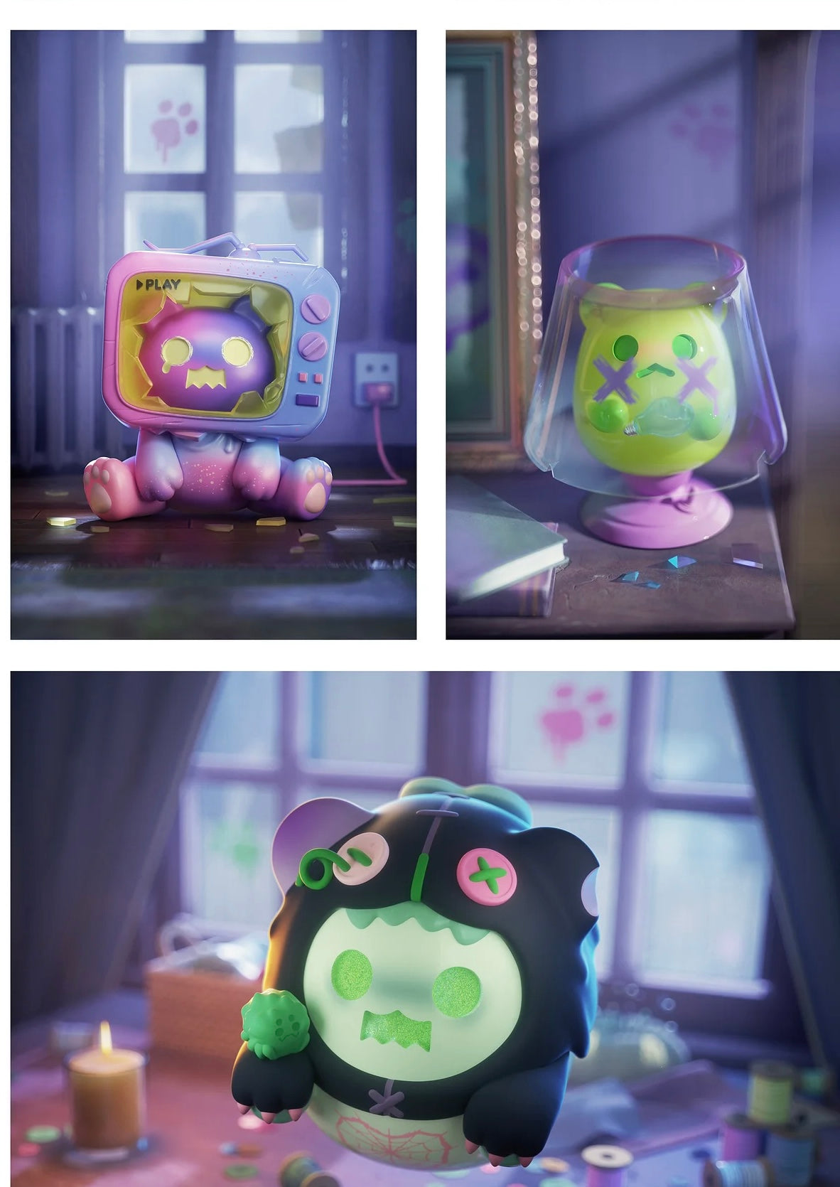 ShinWoo Ghost Bear House Series
