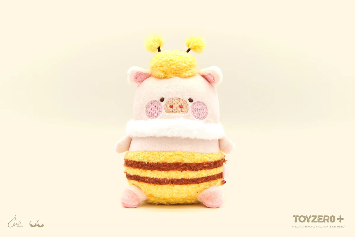 Lulu The Piggy Farmer - Plush Keychain