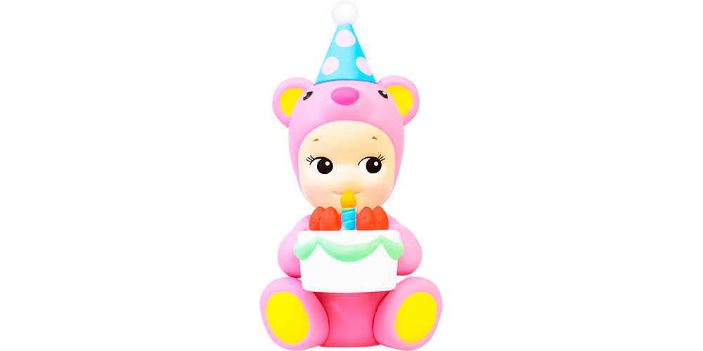 Sonny Angel Birthday Gift Bear