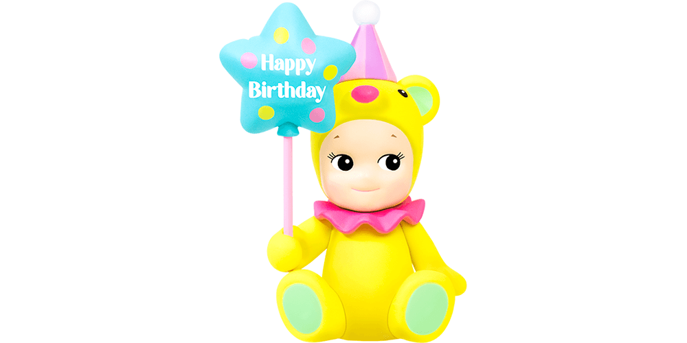 Sonny Angel Birthday Gift Bear