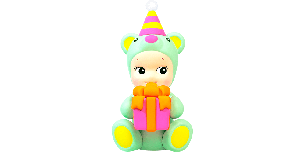 Sonny Angel Birthday Gift Bear