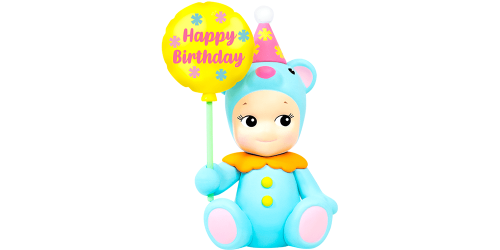 Sonny Angel Birthday Gift Bear