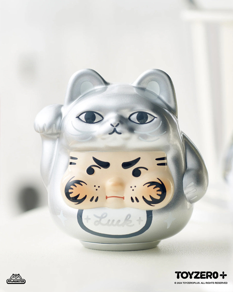 PP X MONSTER Lucky Kitten Daruma