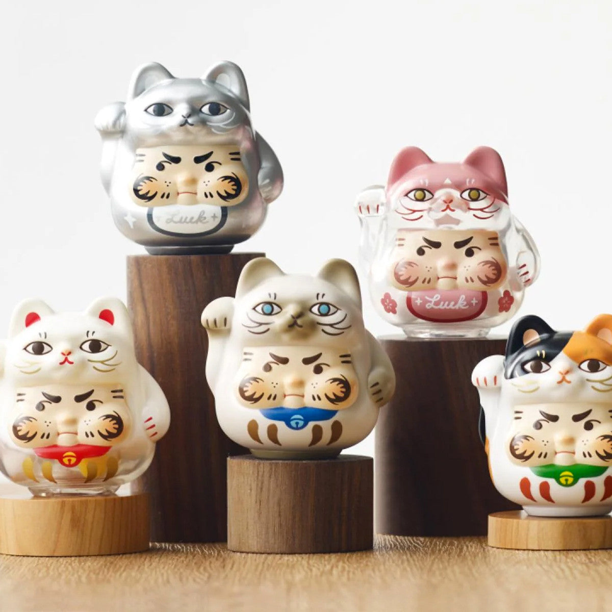 PP X MONSTER Lucky Kitten Daruma