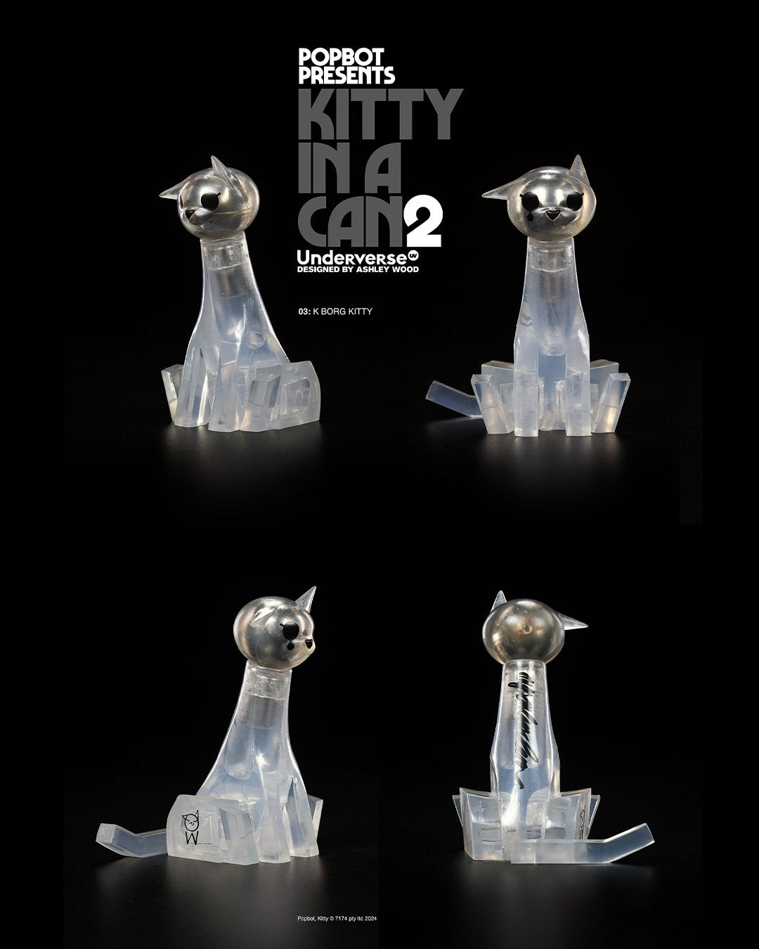 Kitty In A Can Series Two by Ashley Wood