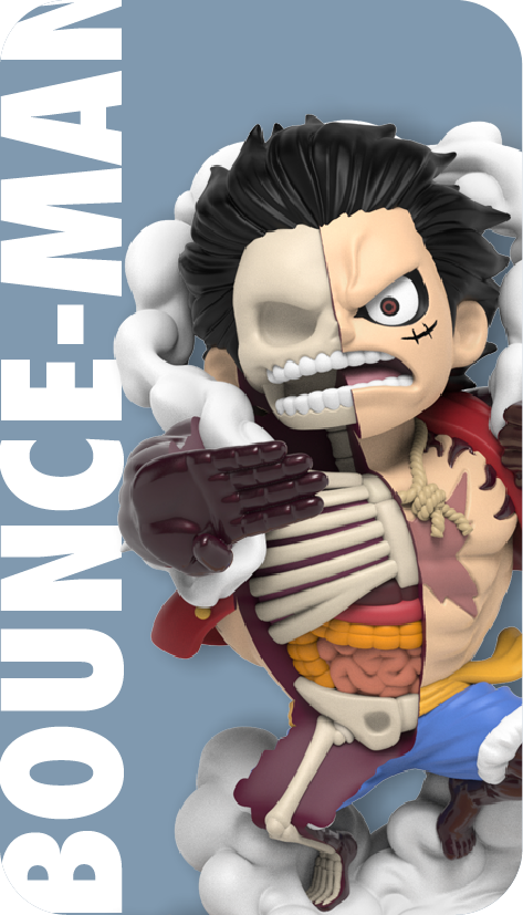 Freenys Hidden Dissectibles: One Piece S06 - Luffy Gears Edition by Mighty Jaxx