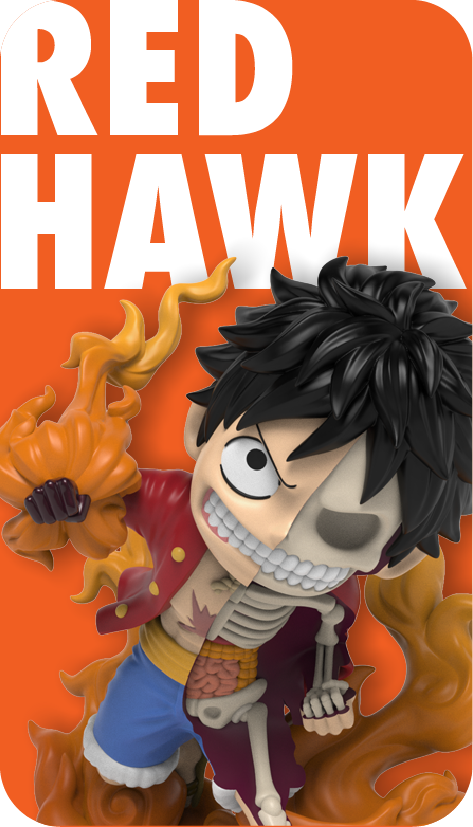 Freenys Hidden Dissectibles: One Piece S06 - Luffy Gears Edition by Mighty Jaxx