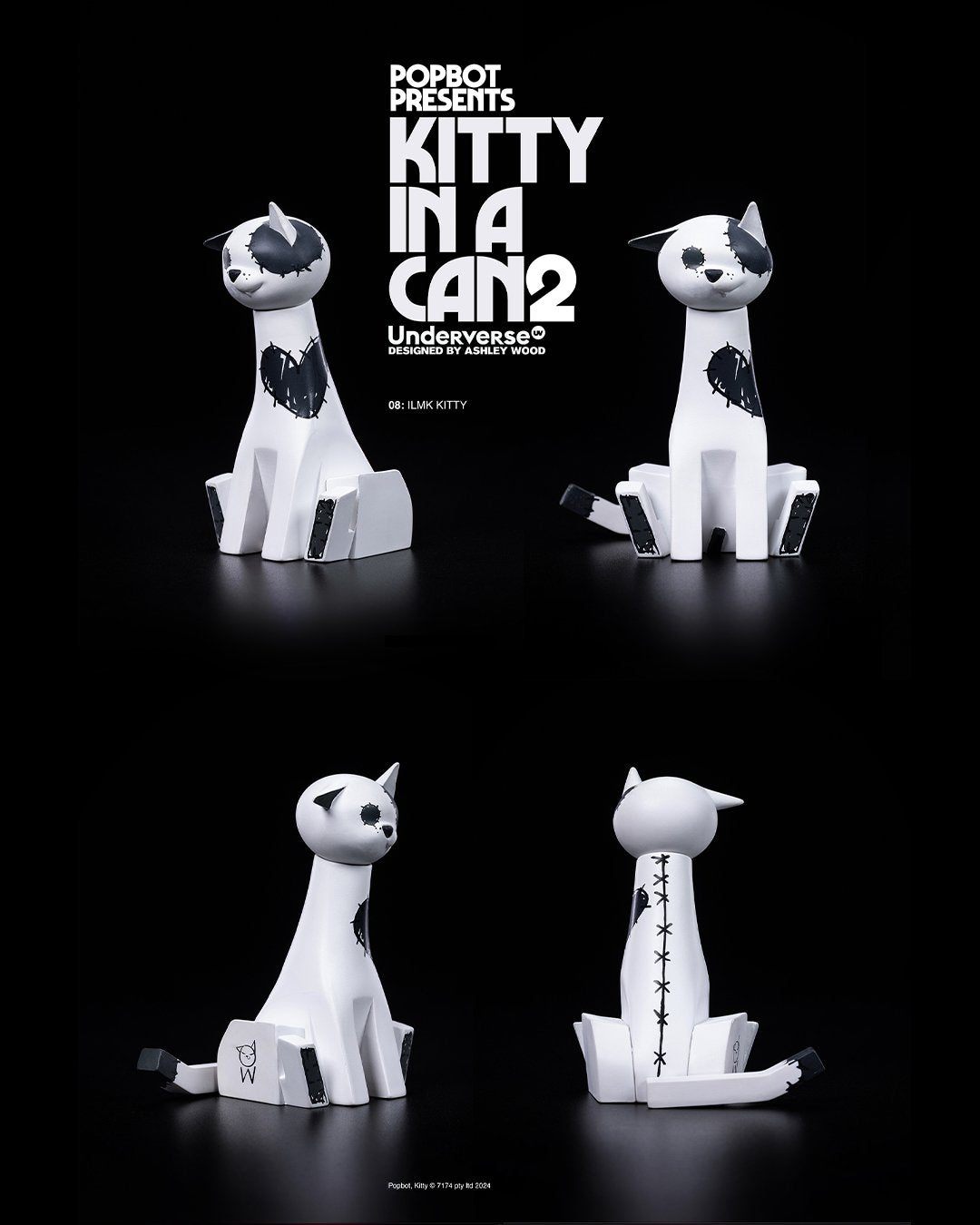 Kitty In A Can Series Two by Ashley Wood