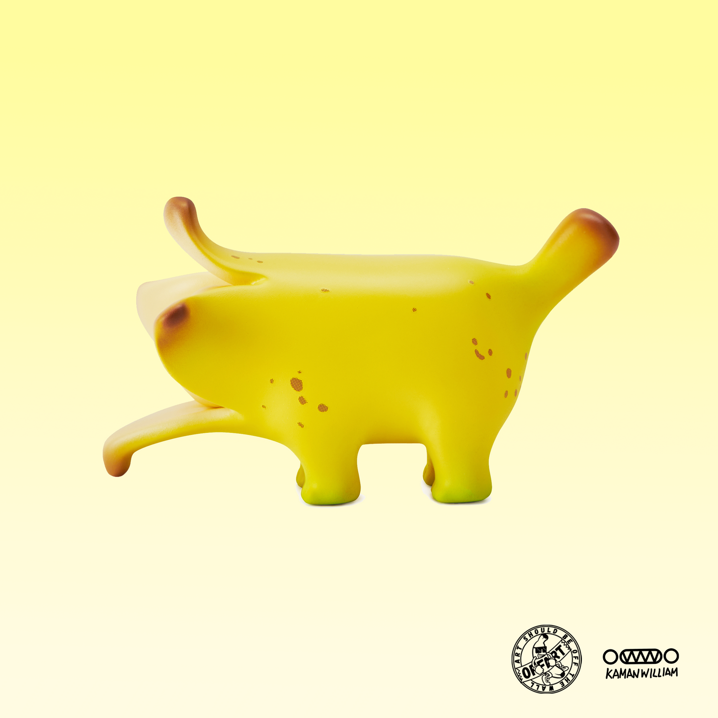 Mini Bananaer Dog by OFFART X Kamanwillam