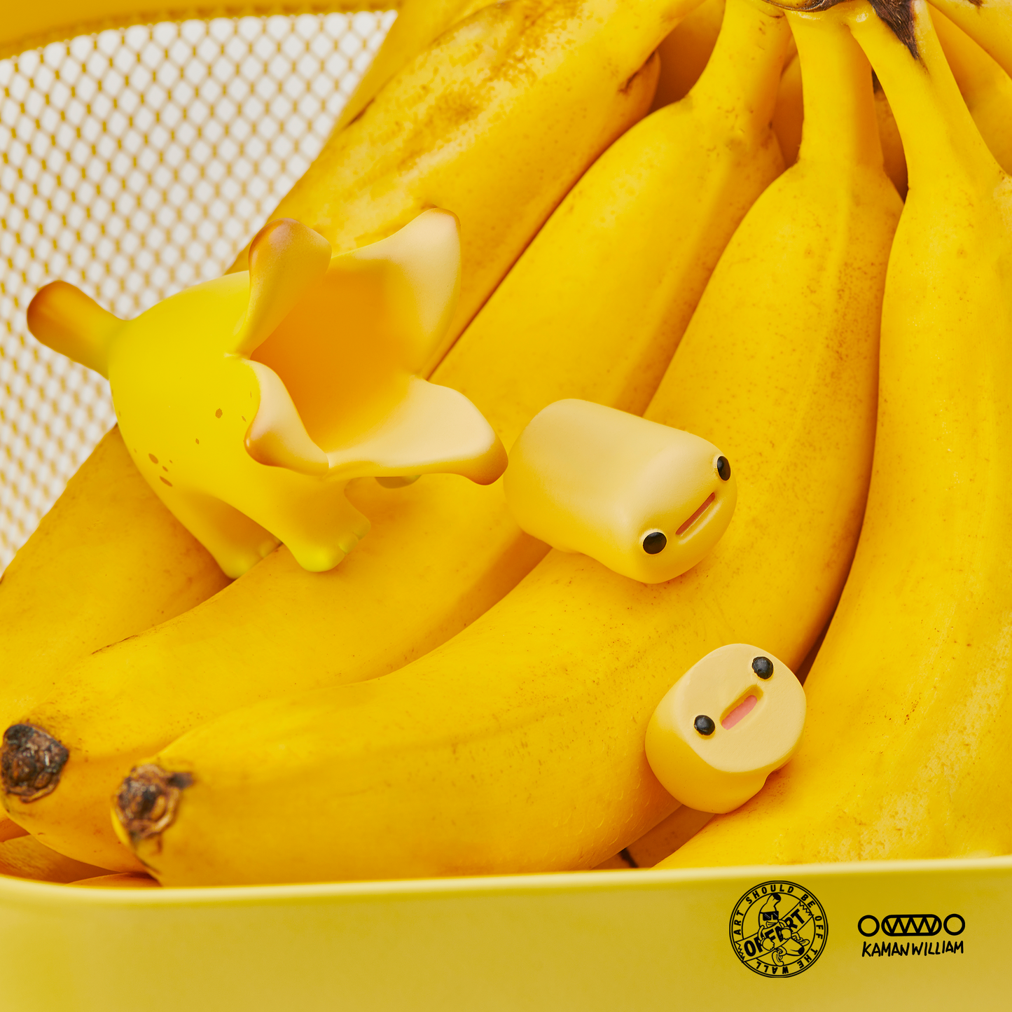 Mini Bananaer Dog by OFFART X Kamanwillam