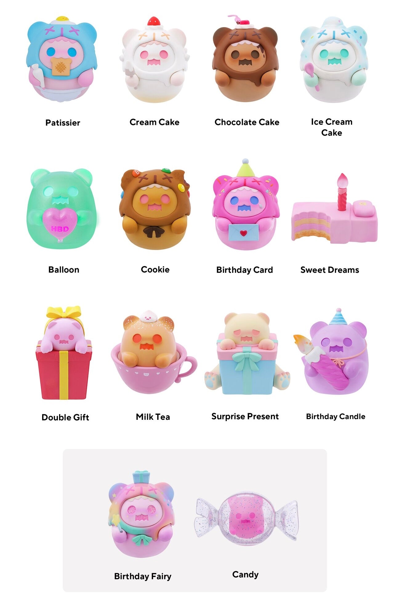 Shinwoo Birthday blind box series