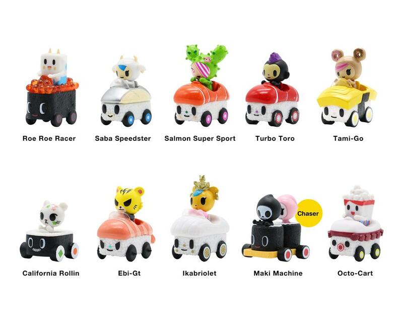 Mini Sushi Cars blind bags