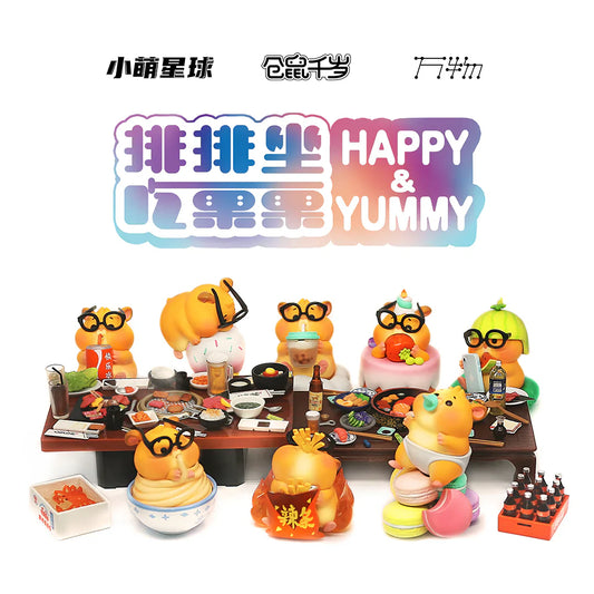 Happy and Yummy Hamsters